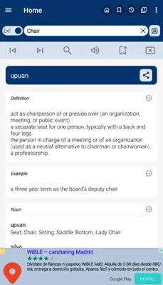 English Filipino Dictionary android App screenshot 7